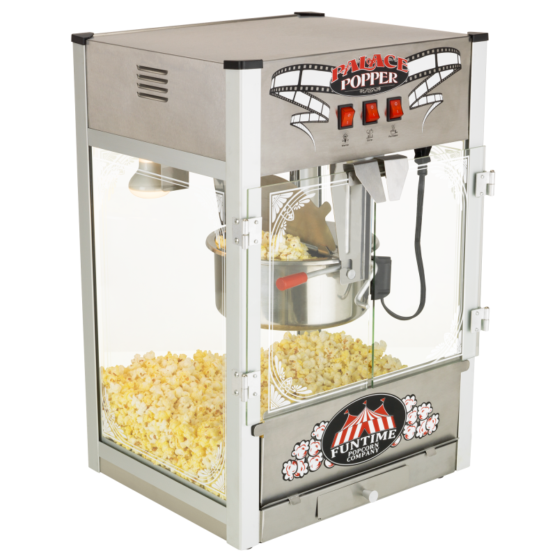 FunTime FT1626PP Palace Popper 16 Oz Commercial Style Bar Style Popcorn Popper Machine