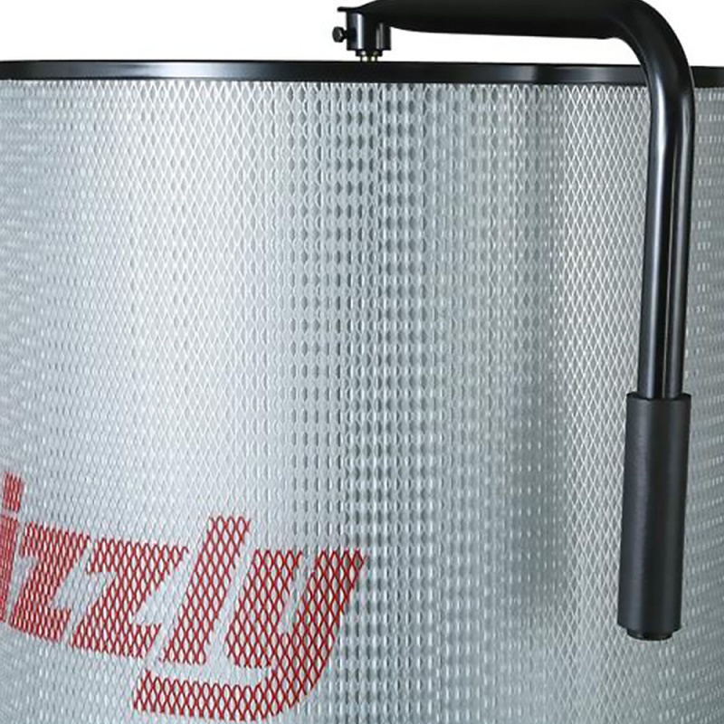 Grizzly G0548ZP 240V 2 HP Canister Dust Collector with Aluminum Impeller - Image 7