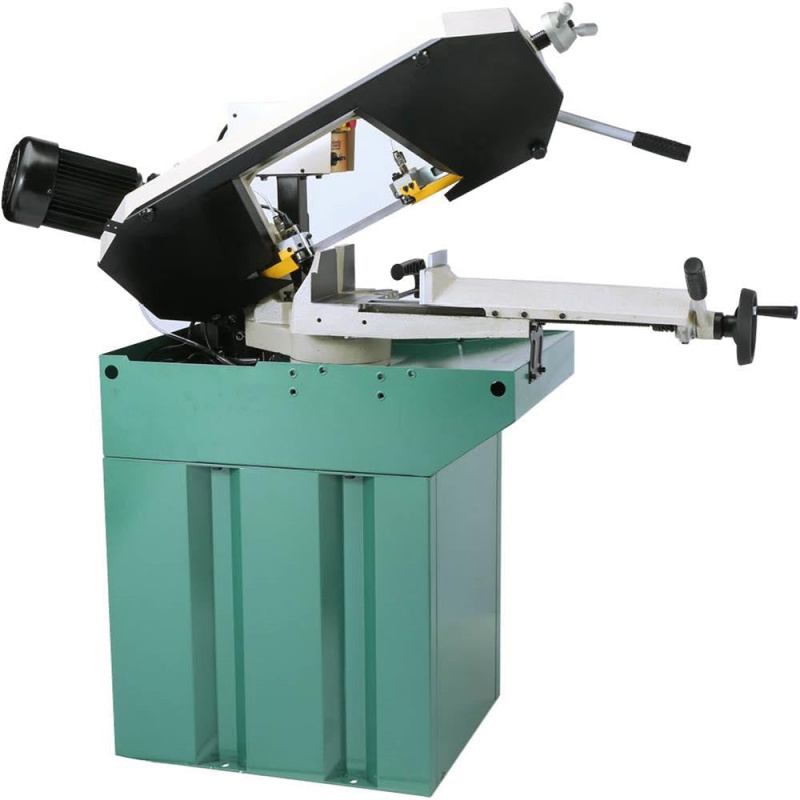 Grizzly G0613 110V/220V 7 Inch x 8-1/4 Inch 1 HP Swivel Metal-Cutting Bandsaw - Image 2