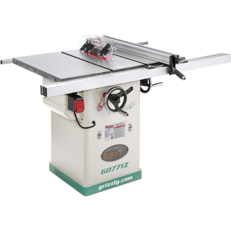 Grizzly G0771Z 120V/240V 10 Inch 2 HP 120V Hybrid Table Saw with T-Shaped Fence - Image 2