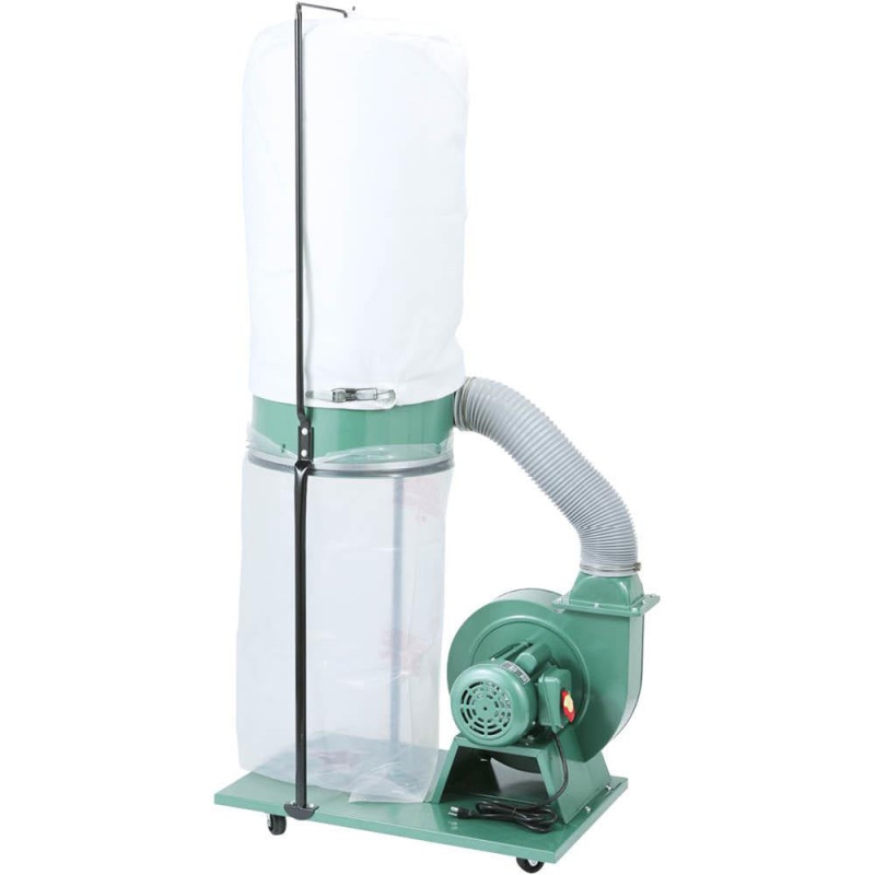 Grizzly G1028Z2 120V/240V 1-1/2 HP Dust Collector - Image 2