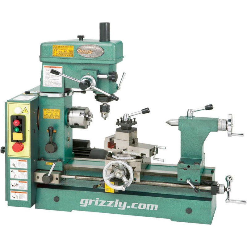 Grizzly G4015Z 110V 19-3/16 Inch Combo Lathe/Mill