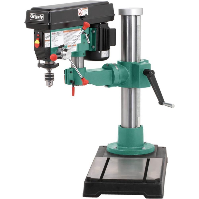 Grizzly G9969 110V/220V Radial Drill Press - Image 3