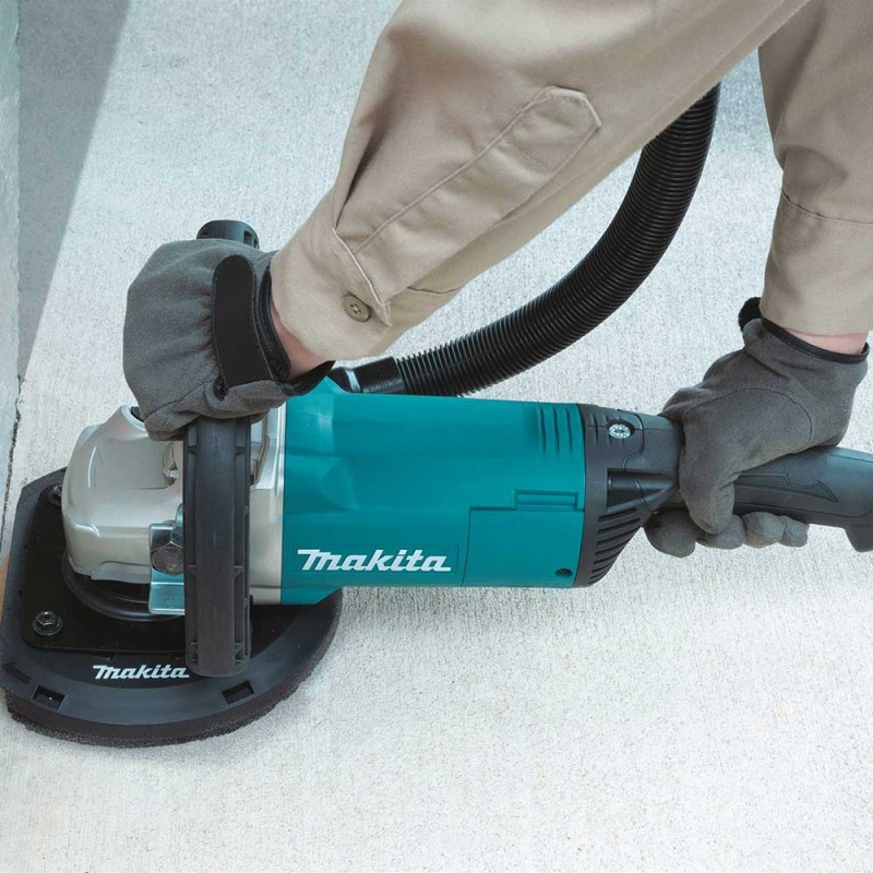 Makita GA9060RX3 7" Corded Concrete Surface Planer w/ Dust Extraction Shroud - Image 2