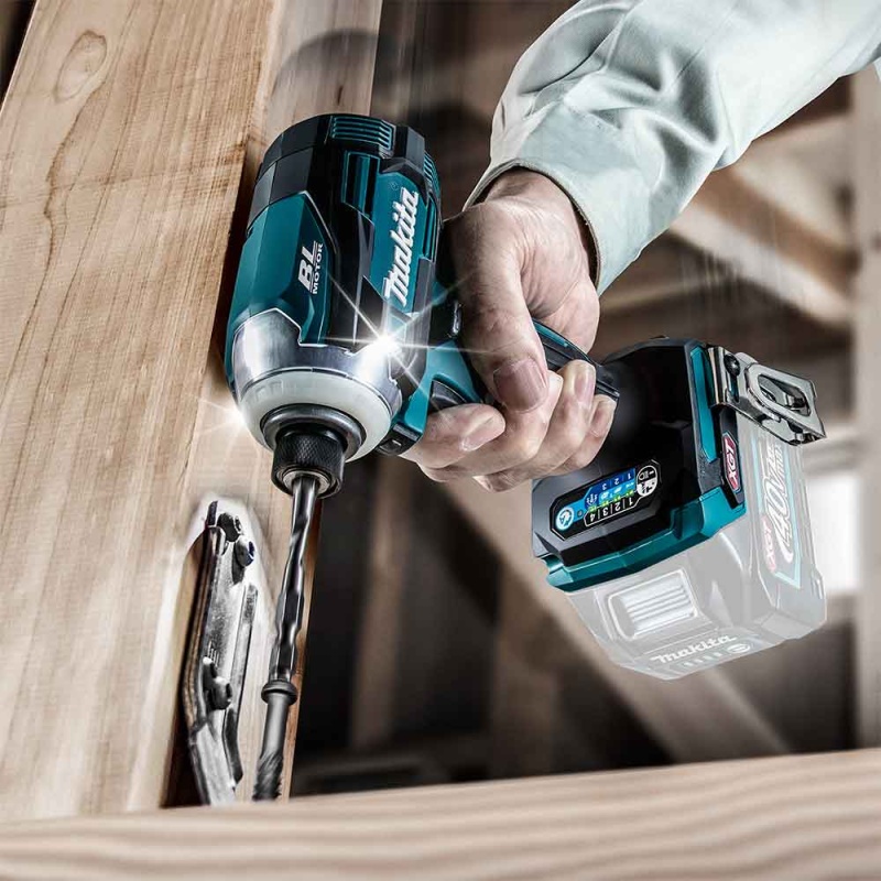 Makita GDT01Z 40V MAX XGT Brushless Cordless 4 Speed Impact Driver - Bare Tool - Image 6