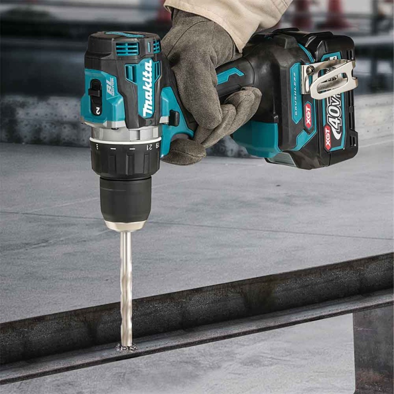 Makita GFD02D 40V MAX XGT 1/2" Brushless Cordless Compact Driver Drill Kit - Image 9