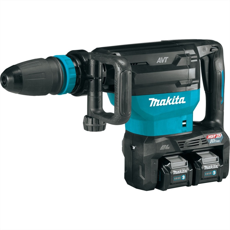 Makita GMH02PM 40V X2 80V max XGT Brushless 28 lb. AVT Demolition Hammer Kit - Image 4