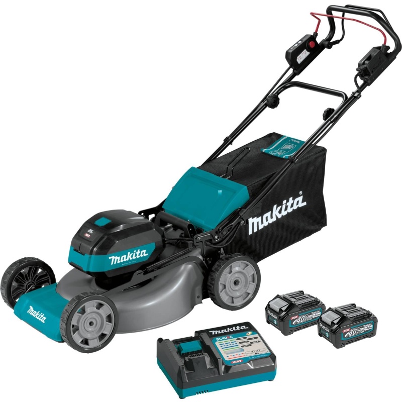 Makita GML01SM 40V max XGT 21" Brushless Self?Propelled Lawn Mower Kit