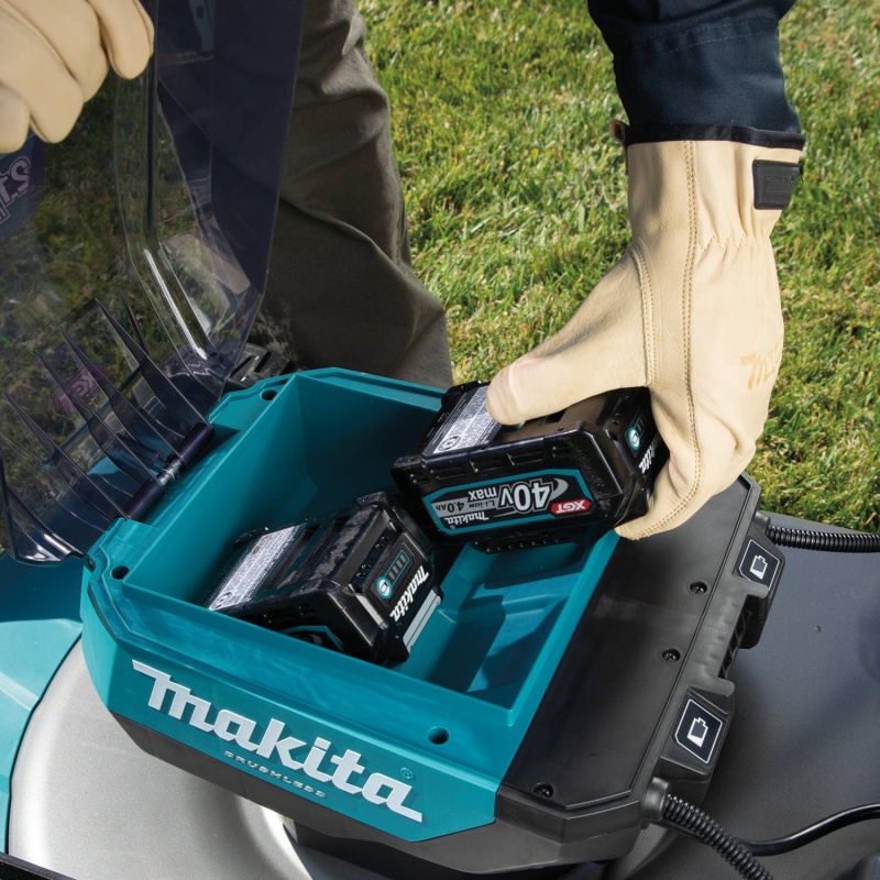 Makita GML01SM 40V max XGT 21" Brushless Self?Propelled Lawn Mower Kit - Image 7