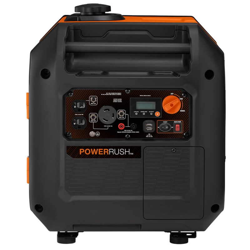 Generac iQ3500 120-Volt 3,500-Watt OHV Electric/Recoil Start Inverter - 7127 - Image 10