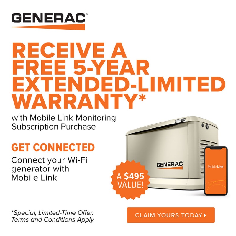 Generac 7223 14kW Guardian Home Backup Standby Generator w/ Free Mobile Link - Image 8