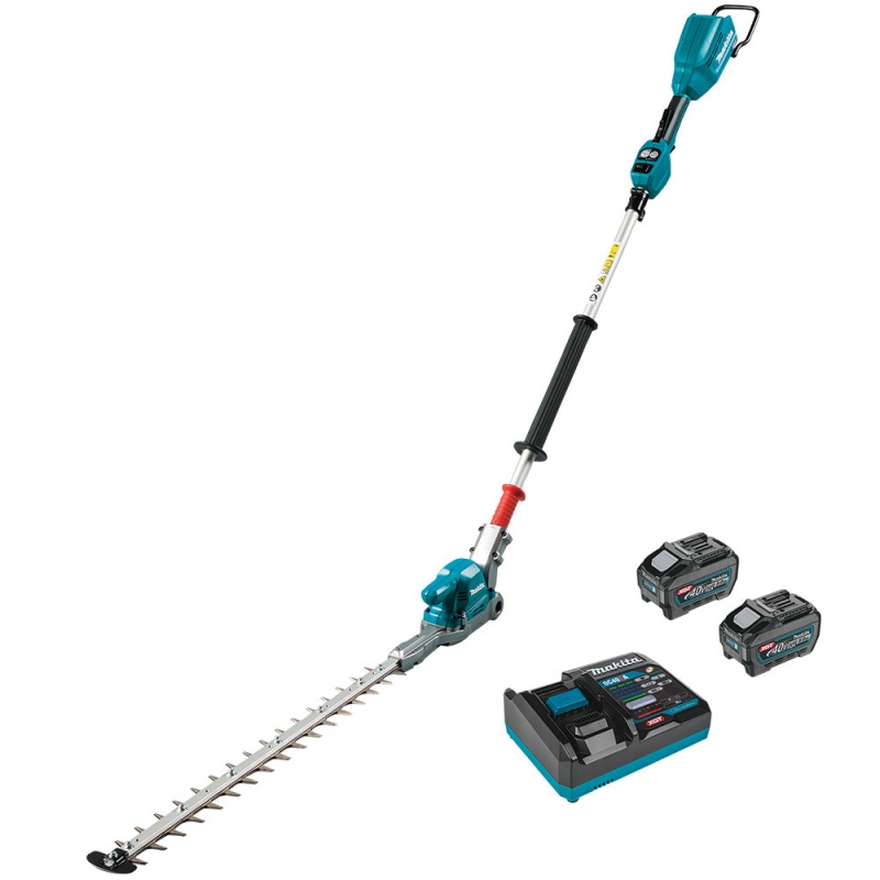 Makita GNU01T 40V max XGT Brushless 24" Articulating Pole Hedge Trimmer Kit 5AH