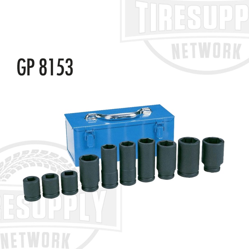 Truck Socket Set - 3/4?? Drive (10 Piece)(GP 8153)