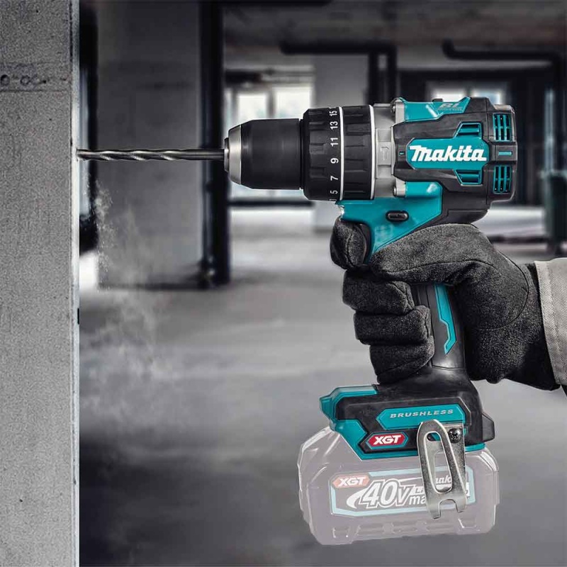 Makita GPH02Z 40V MAX XGT 1/2" Brushless Compact Hammer Driver Drill - Bare Tool - Image 6