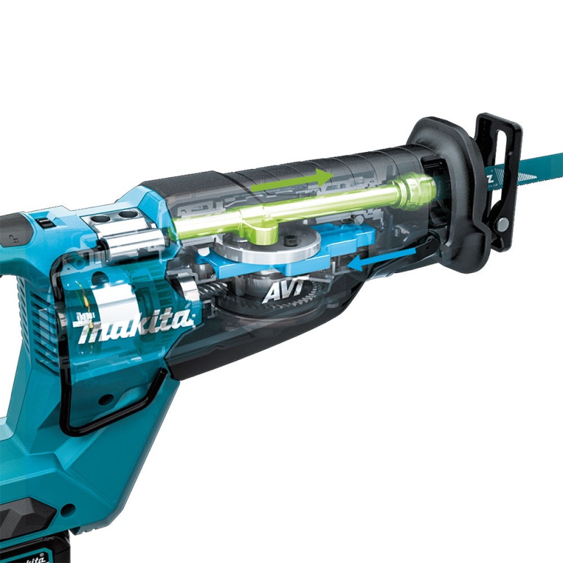 Makita GRJ02Z 40V XGT Brushless AVT Orbital Reciprocating Saw - Bare Tool - Image 3