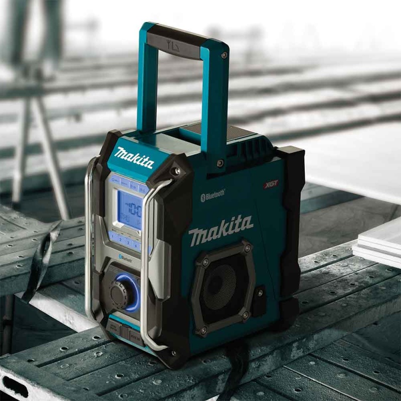 Makita GRM02 40V MAX XGT Cordless Li-Ion Bluetooth Job Site Radio - Bare Tool - Image 11