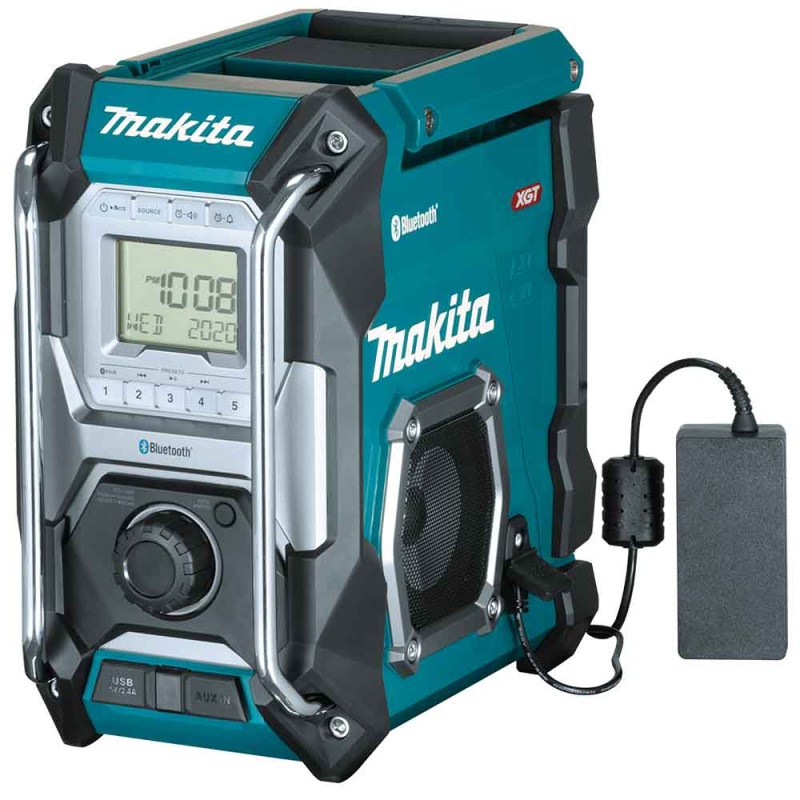 Makita GRM02 40V MAX XGT Cordless Li-Ion Bluetooth Job Site Radio - Bare Tool - Image 6