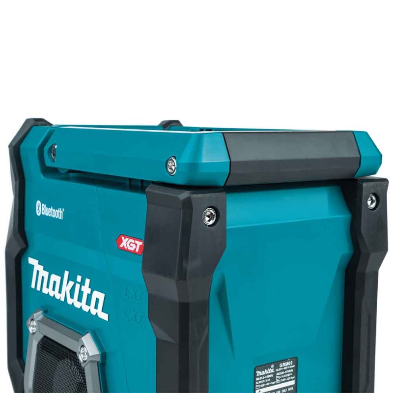 Makita GRM02 40V MAX XGT Cordless Li-Ion Bluetooth Job Site Radio - Bare Tool - Image 7