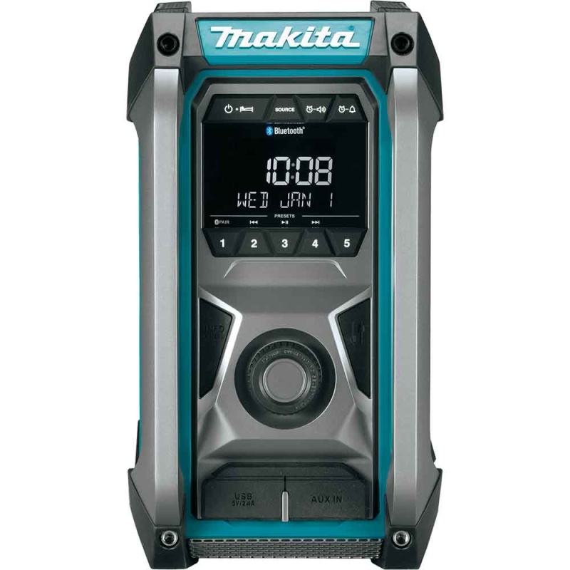 Makita GRM03 40V MAX XGT Cordless Bluetooth Job Site Radio - Bare Tool - Image 6