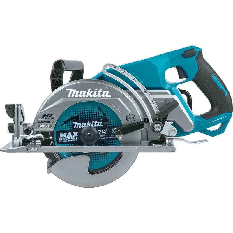 Makita GSR01M1 40V MAX XGT 7-1/4 Brushless Rear Handle Circular Saw Kit w/4.0 Ah - Image 3