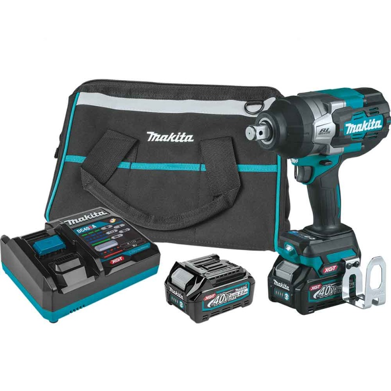 Makita GWT01D 40V MAX XGT 3/4" Sq. Brushless Cordless Drive Impact Wrench Kit