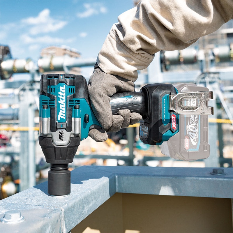 Makita GWT08Z 40V XGT Brushless 1/2" Sq. Mid-Torque Impact Wrench - Bare Tool - Image 4