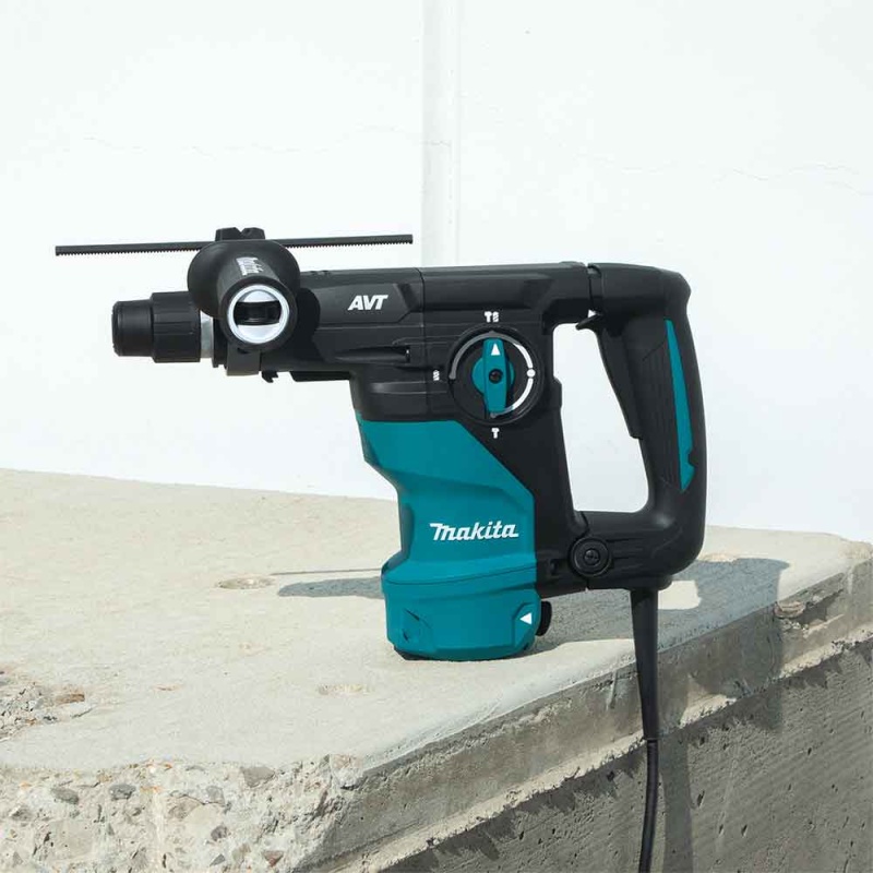 Makita HR3011FCK 1-3/16'' AVT Rotary Hammer Accepts L-Shaped SDS-PLUS Bits - Image 10