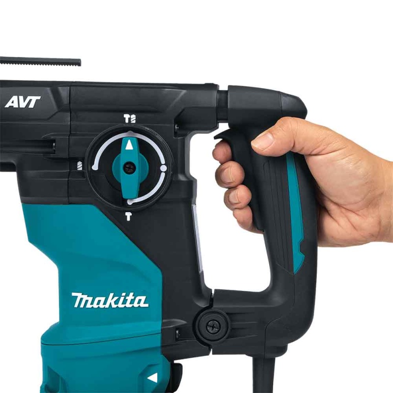 Makita HR3011FCK 1-3/16'' AVT Rotary Hammer Accepts L-Shaped SDS-PLUS Bits - Image 9