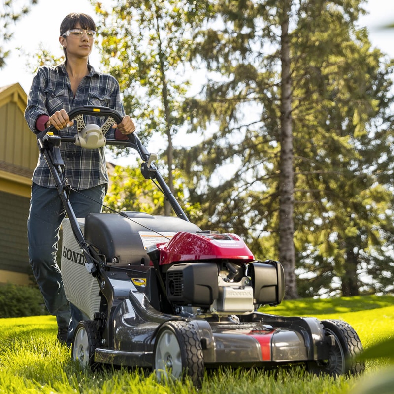 Honda HRX217VLA 21" 4-in-1 Versamow Self-Propelled Twin Blade Lawn Mower - Recon - Image 2