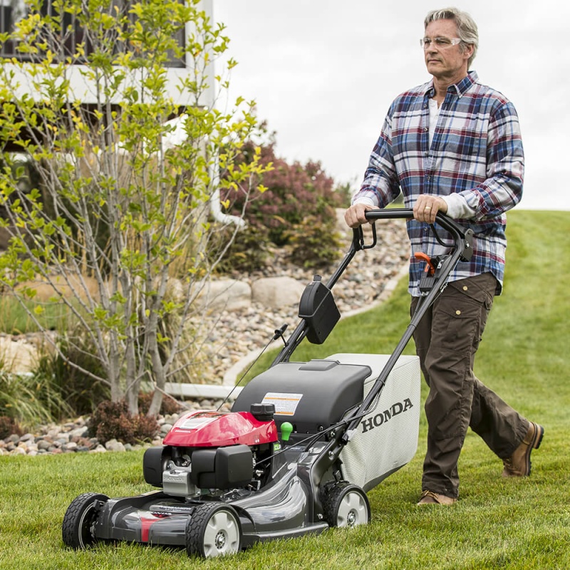 Honda HRX217VLA 21" 4-in-1 Versamow Self-Propelled Twin Blade Lawn Mower - Recon - Image 9