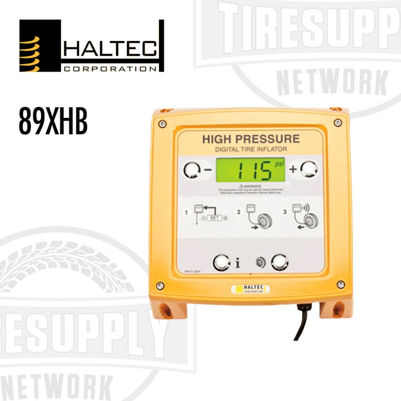 Haltec | Aluminum Wall-Mounted High-Pressure Automatic Truck Tire Inflator (89XHB)