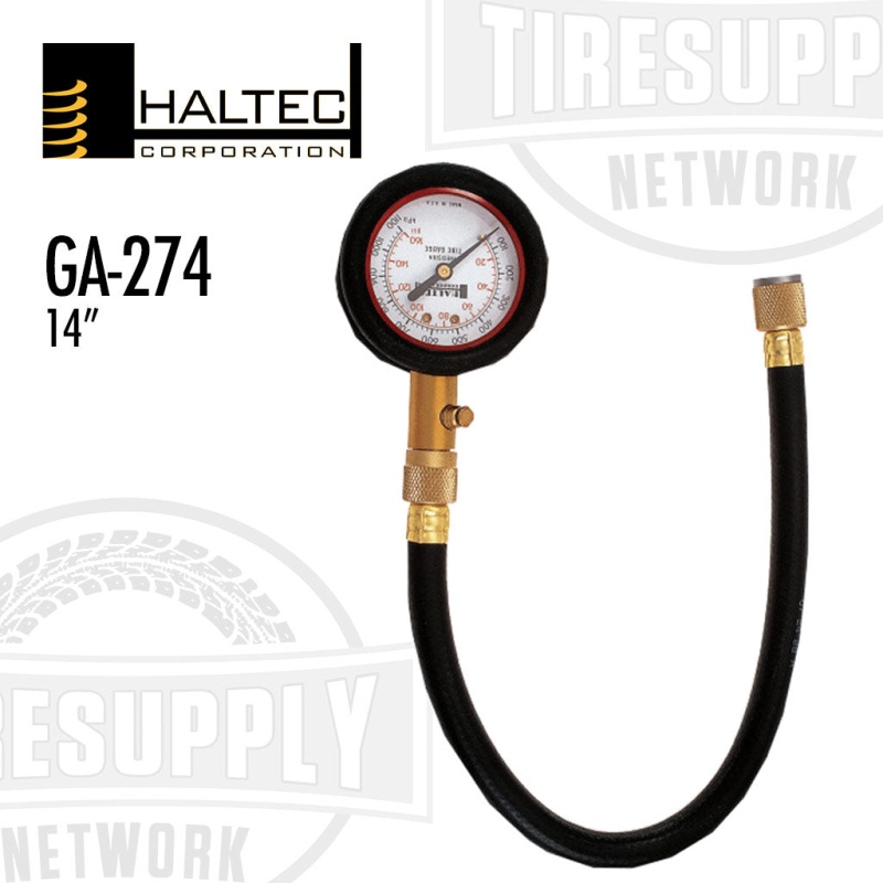 Haltec | Standard & Large Bore 14?? Air Liquid Dial Gauge (GA-274) - Image 2