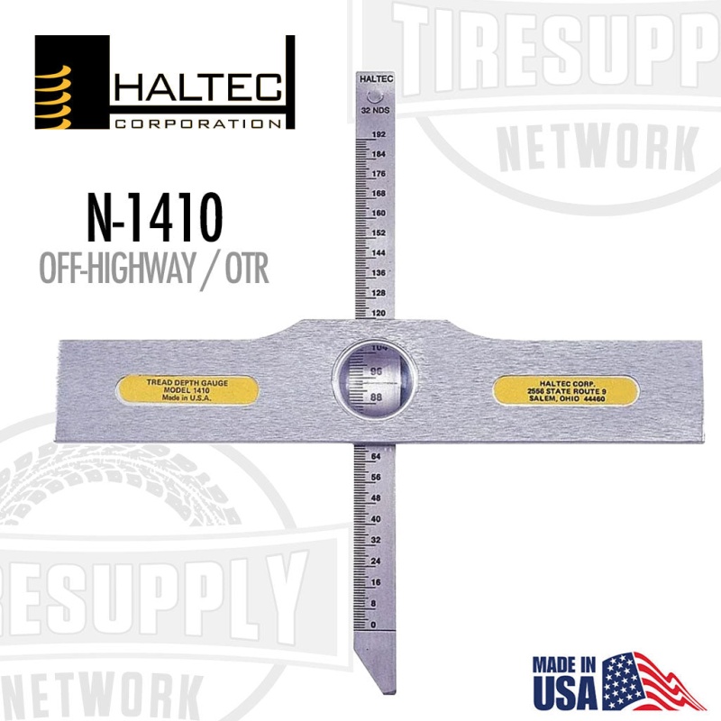 Haltec | Off-Highway OTR Tire Tread Depth Gauge (N-1410)