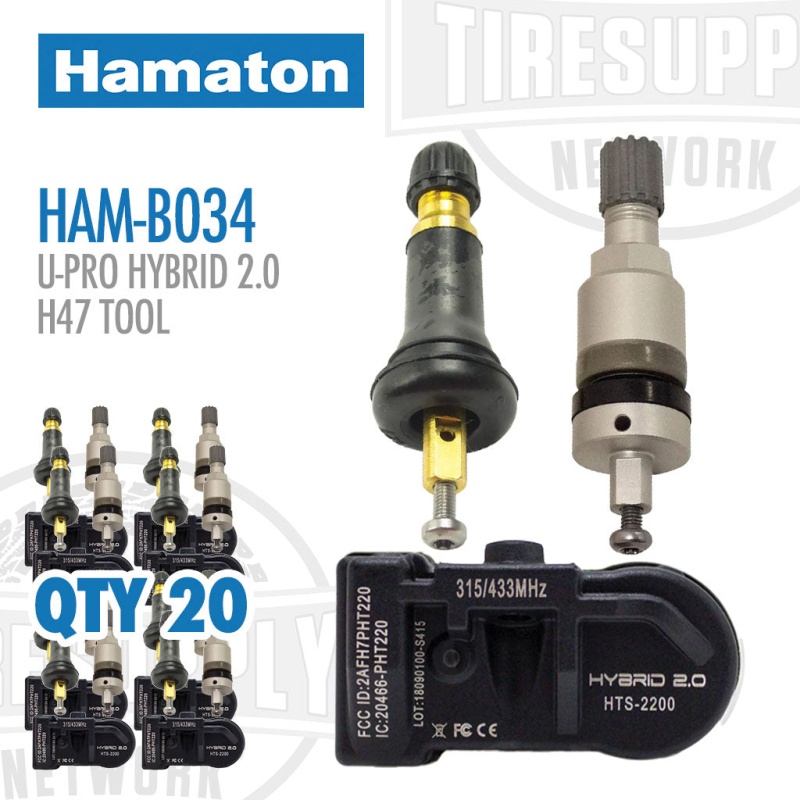 Hamaton | Bundle with H47 TPMS Tool, OBDII Cable, 20 U-Pro Hybrid 2.0 Dual-Frequency Sensors (HAM-B034) - Image 3