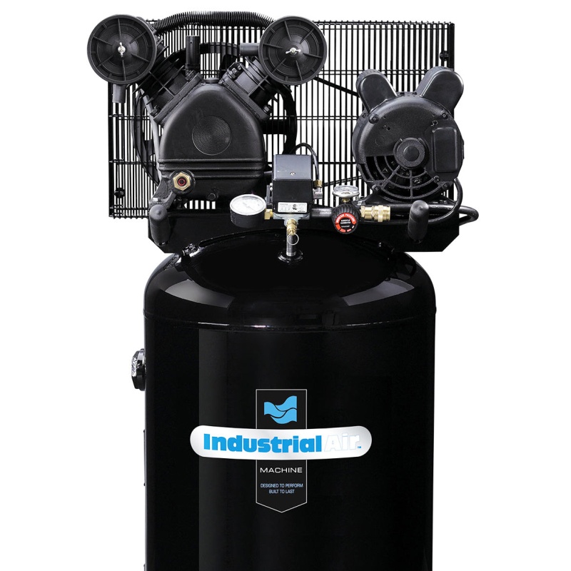 Industrial Air ILA1683066 120/240-Volt 30-Gallon 1.6 HP Vertial Air Compressor - Image 2