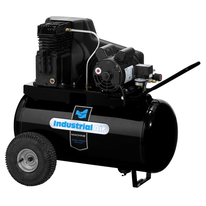 Industrial Air IPA1882054 20 Gallon 155-Psi 1.9 HP Horizontal Air Compressor