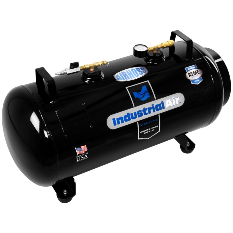 Industrial Air IT20ASME 20 Gallon 175-PSI Vertical/Horizontal Air Receiver Tank - Image 8