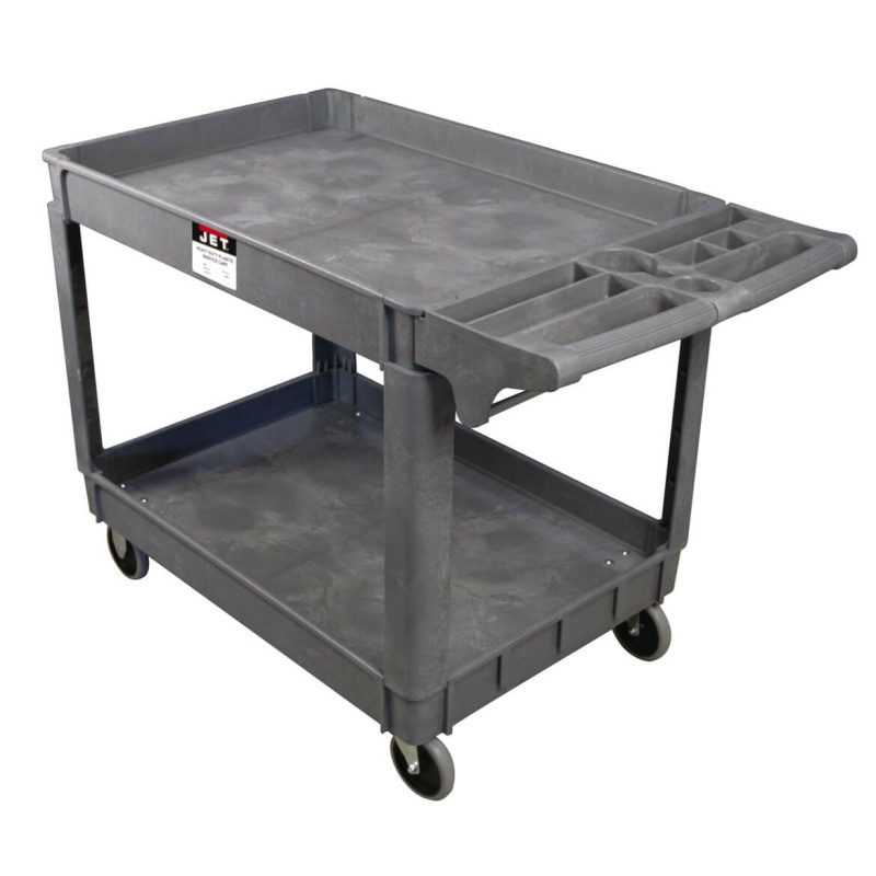 JET PUC-3725 Resin Utility Cart with 550 LB Capacity