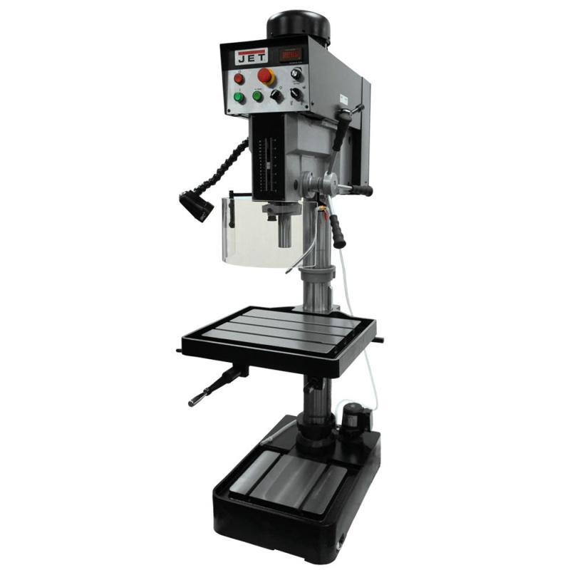 JET JDP-20EVST-460 460V 2 HP 1-1/2" Variable Metalworking Tapping Drill Press