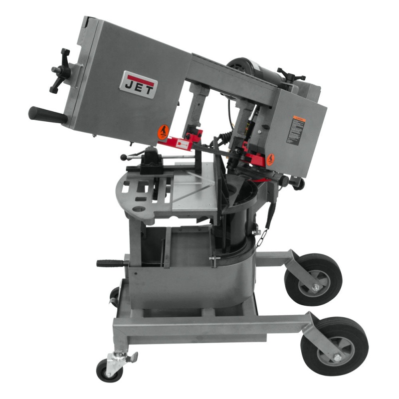 JET HVBS-10 1-Hp 115V Self-Propelled Dual Mitering Portable Bandsaw - Image 4