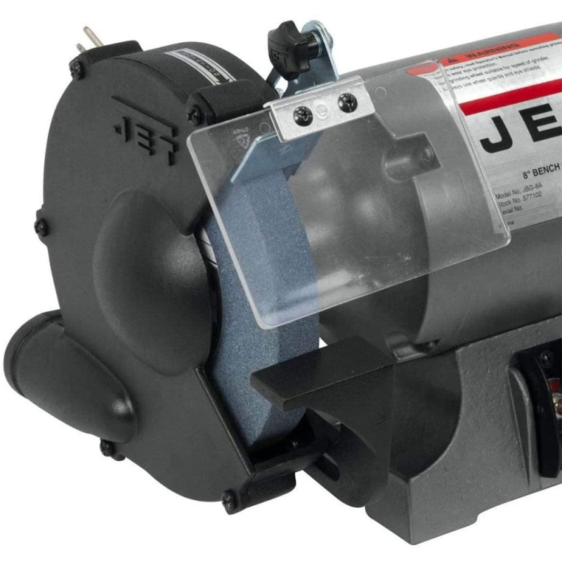 JET 577102K JBG-8A 8" Shop Bench Grinder w/ JPS-2A Stand - Image 5