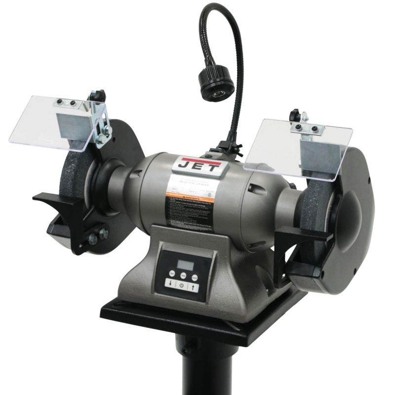 Jet 578208 8-Inch 1-Hp 3-Phase Dual Wheel Variable Speed Industrial Grinder - Image 2