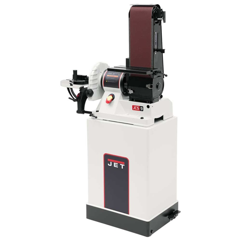 Jet JSG-96CS 3/4HP 1Ph 115V 6"x48" Belt / 9" Disc Sander, Closed Stand 708597K