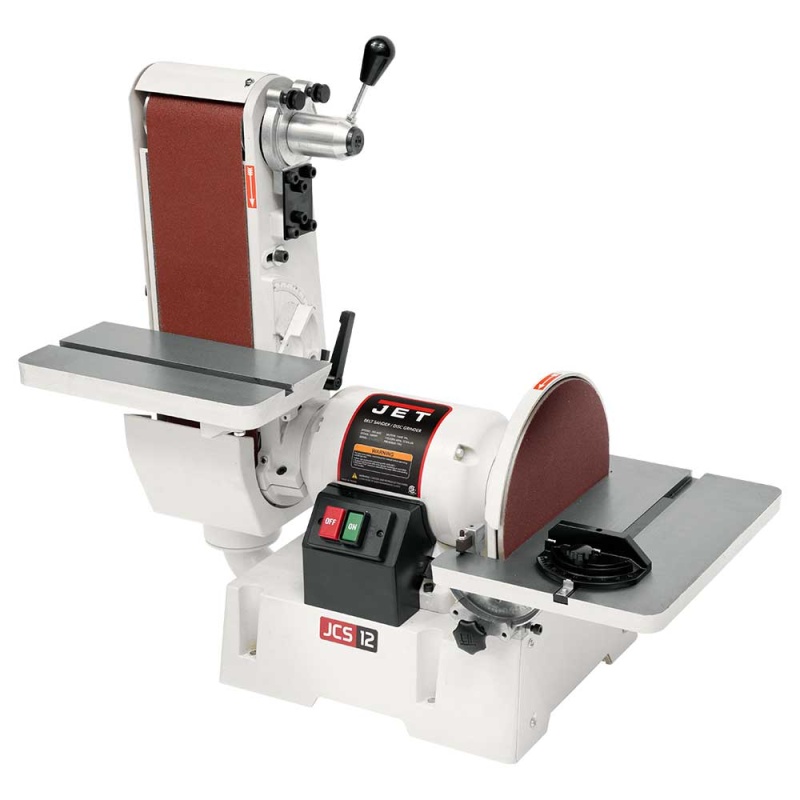 Jet JSG-6DC 115/230V 1-1/2HP, 1Ph 6" x 48" Belt / 12" Disc Sander - 708599