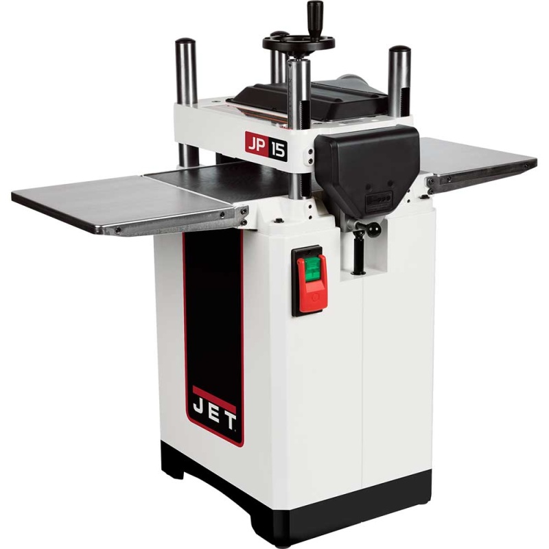 JET JWP-15B 240 Volt 15 Inch 3 Hp Floorstanding Straight Knife Planer - 722150