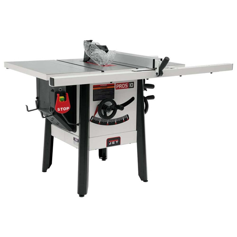 Jet 725000K 115-Volt 10-Inch Cast Wing Riving ProShop Table Saw w/ 30-Inch Rip