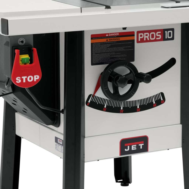 Jet 725005K 115-Volt 10-Inch Stamped Riving Knife ProShop Table w/ 52-Inch Rip - Image 2