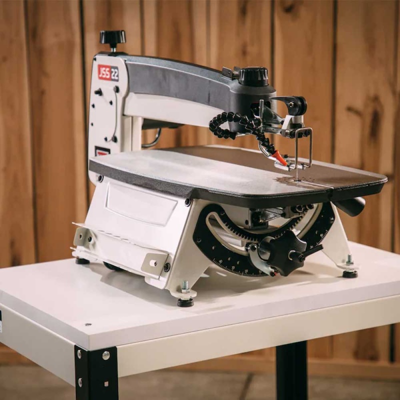 Jet 727200B 22-Inch Throat Capacity Scroll Saw w/ Foot Switch - JWSS-22B - Image 2