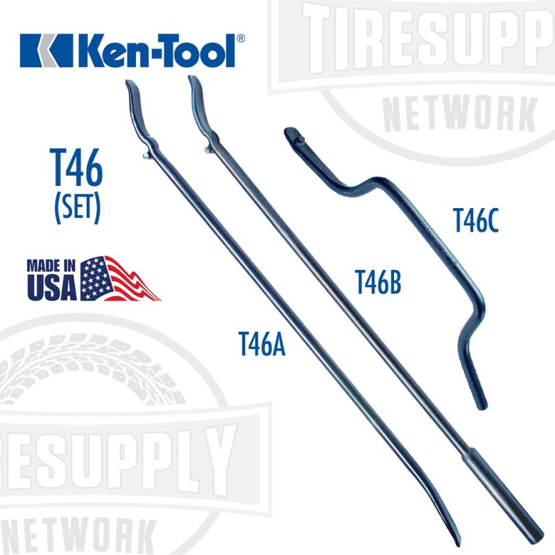 Ken Tool | Standard Tubeless Tire Iron Set 34746 (T46)