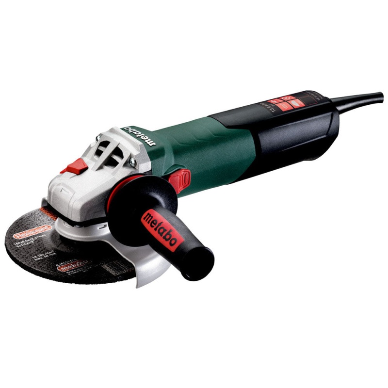 Metabo 600464420 6" Corded Low Vibration Angle Grinder w/ Electronics Lock-on